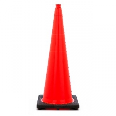 36" Fluorescent Orange Traffic Cone